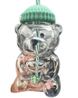 2026 Glass Starbucks Bearista Bear Cold Cup Holiday Limited Edition – Authentic Collectible with Lid